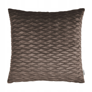 Obliečka na vankúš - Dekoratívny vankúš pre vankúš 45x45 hnedý Savoy