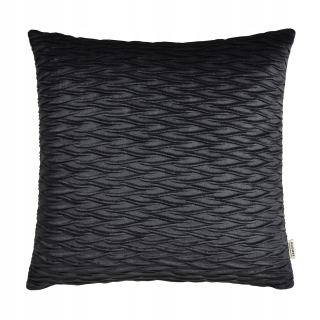 Obliečka na vankúš - Dekoratívny vankúš pre vankúš 45x45 čierny Savoy