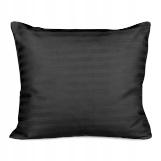 Obliečka na vankúš - Ciizgili Black/50x60 bavlnená saténová vankúš.