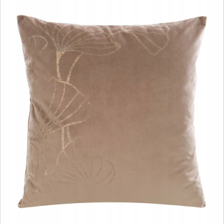 Obliečka na vankúš - Velvet vankúš 45x45 blikanie 11 béžová