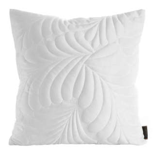 Obliečka na vankúš - Velvet Ria vankúš 4 45x45 biela Eurofirany