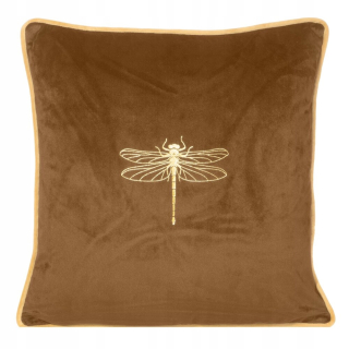 Obliečka na vankúš - Dragonfly Wool vankúš s kartou 45x45 Honey Tab