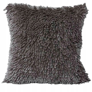 Obliečka na vankúš - Shaggy 50x50 Strieborný vankúš