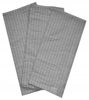Obliečka na vankúš - Kôra vankúše 40x40 set 3 ks šedá