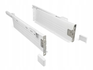 Zásuvkové výsuvy - Metalbox ATM 86x450 Sprievodca biely 1kpl