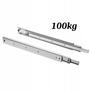 Zásuvkové výsuvy - Sprievodca loptičkou pre zásuvky H-53 L550 100 kg GTV