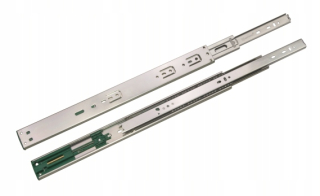 Zásuvkové výsuvy - Držiak nábytku 22389 L-480 mm čierna mata + zadarmo