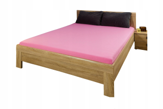 Plachta na posteľ - List 130x180 Jersey s gumou, 21 farieb