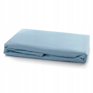 Plachta na posteľ - 160 x 200 listov s elastickou modrou Marcus