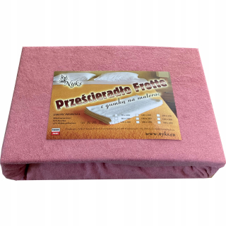 Plachta na posteľ - 80x160 Terry list s elastickým pásmom 08