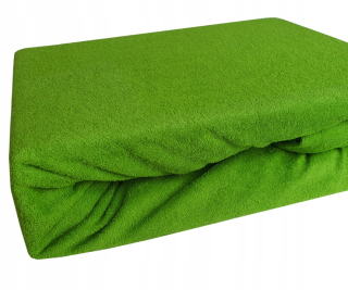 Plachta na posteľ - Terry List s 160/200 hrubým frota gumou