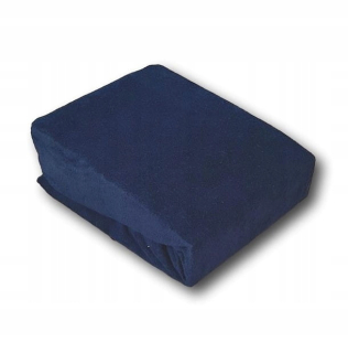 Plachta na posteľ - Terry List so 100x200 Navy Blue Band 34