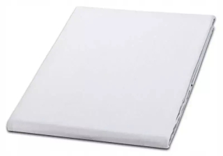 Plachta na posteľ - Bavlnená plech 240x260 biela 01 single