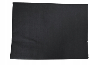 Plachta na posteľ - Bavlnená plech bez gumového pásma 160x200 čierna