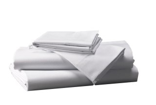 Plachta na posteľ - Biely hotelový list 220x220 Cotton Hotel