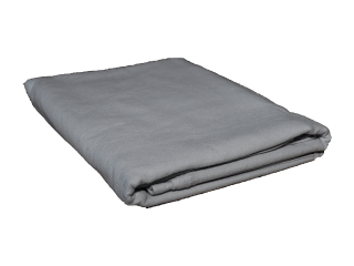 Plachta na posteľ - Flanel list flanel 160x200 šedá