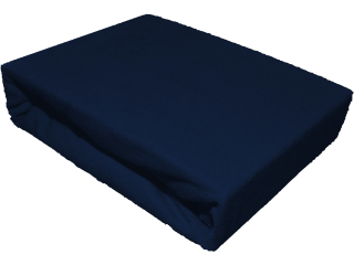 Plachta na posteľ - Terry list bez gumy 200x220 Navy modrá