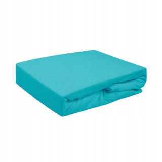 Plachta na posteľ - Terry Turquoise Rurkus