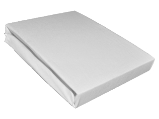 Plachta na posteľ - Lista dres 180x200 biela bavlna