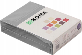 Plachta na posteľ - List s elastickým pásmom 80x180 Poľská biela