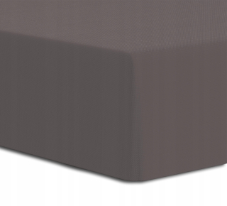 Plachta na posteľ - Jersey Elastan 90x200x25 Anthracite List