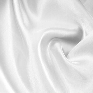 Plachta na posteľ - Saténový list 160x200 biely moker