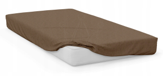 Plachta na posteľ - List s gumou 110x200 cm stredný fleece