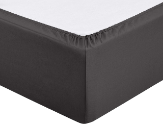 Plachta na posteľ - List s Amazon Basics 180 x 200 cm elastické pásmo