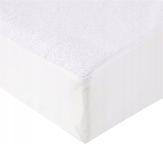 Plachta na posteľ - List s Amazon Basics 90 x 190 cm elastické pásmo