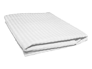 Plachta na posteľ - Kôra plech 160x200 hrubá biela kôra