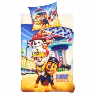 Kompletný set posteľných obliečok - Patrol Patrol Cotton Bedding 160x200cm + 70x80 cm