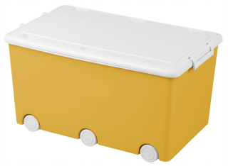 Úložný box pre deti - Kontajner pre hračky žlté bloky tega