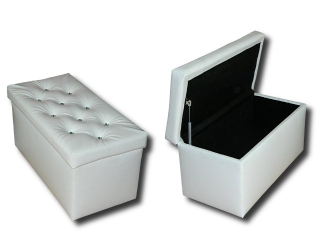 Komoda, box do spálne - Lavička Pouf Pouf lavičky 40/80 na veľkosť 100 KOL