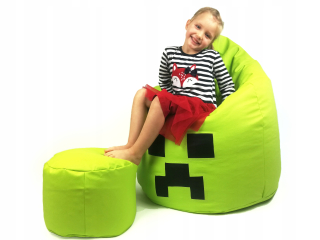Sedací vak do detskej izby - 14 skrutky skrutiek skrutiek Montessori Set skrutky