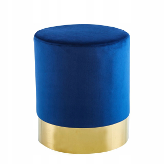 Sedací vak - Pouf zložený s čalúneným úložným priestorom 40x40x41