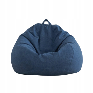 Sedací vak - Taška na posedenie na puzdro 90x110x50 Navy modrá 250L