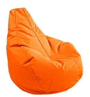 Sedací vak - Vrecko na posedenie Gamer Orange