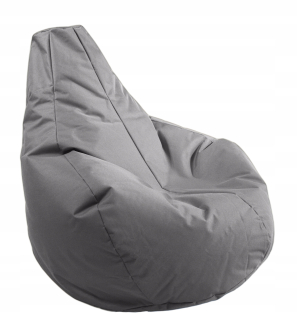 Sedací vak do detskej izby - Pouf Pouf Grey Gamer sedenie