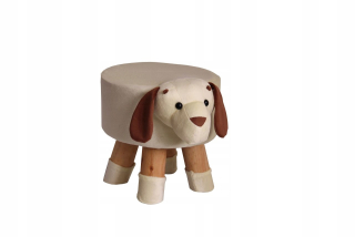 Pufa, taburetka - Pouf pre deti Pápež pápeža Beige