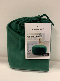 Sedací vak - Pouf vrece slekee odtiene zelene