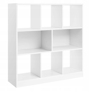 Úložný regál, polica do izby - Desk Max Graphite 120 cm s 5 zásuvkami vľavo