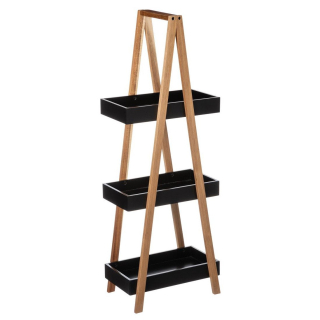 Kúpeľňová polica - Bambus Praveging Racks 3 Hords Lisets 30x82