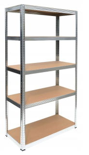 Regál policový - Drevený borovicový stojan 60 cm prírodné 3 police
