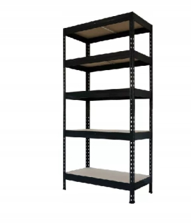 Regál policový - Goodhome Rand Metal Poličky 180x67,5x40 5 políc