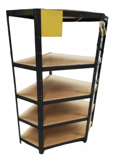 Regál policový - Kovová skladová polica 180x90x90 175 kg