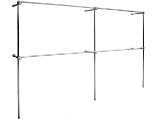 Skriňa do predsiene - Stenový stojan 300x250cm Shop Hergers C1