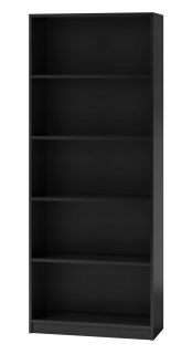 Knižnica, regál - Oak roh / tkanina, veľké skladanie 300/240