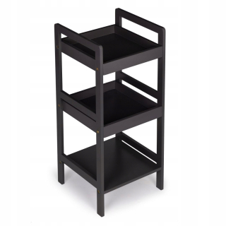 Knižnica, regál - Aga Bench, konferenčný stolík, wenge