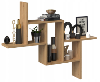 Polica do detskej izby - Moderné okrúhle čierne puzdro židovský velor+oceľ