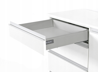 Zásuvkové výsuvy - Zásuvka komfort Comfort Box L 450 Low 86 Biela